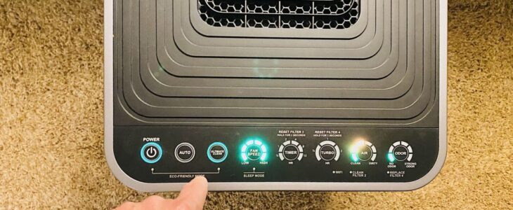 Oczyszczacz powietrza z jonizacją