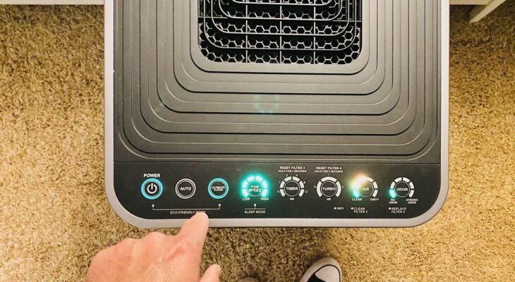 Oczyszczacz powietrza z jonizacją