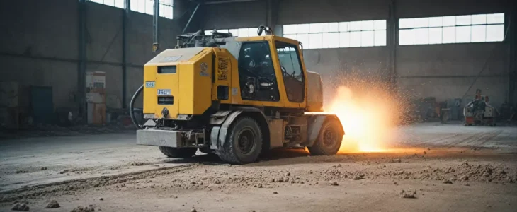 Przykłady zastosowania maszyn do szlifowania betonu w przemyśle