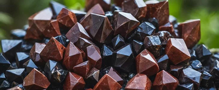 Obsydian mahoniowy w terapii kryształowej