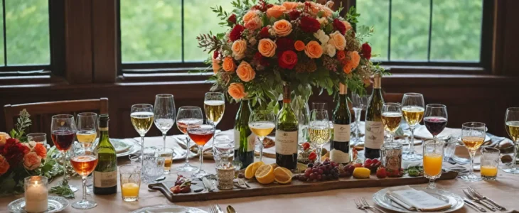 Porównanie różnych rodzajów alkoholi do wesela.