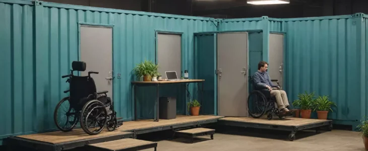 Jak zapewnić dostępność kontenerów biurowych dla osób niepełnosprawnych?