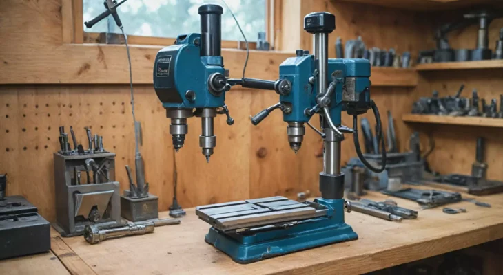 Akcesoria do wiertarki stołowej: imadła, prowadnice i uchwyty, które warto mieć